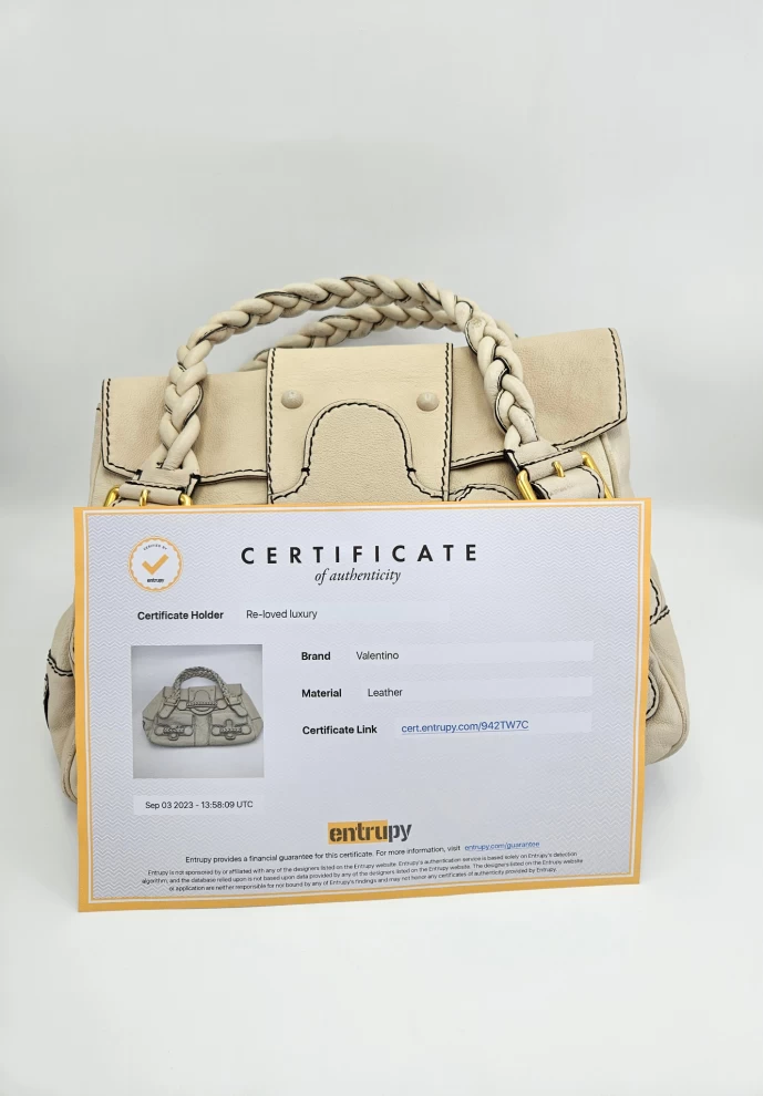     Valentino Garavani Leather Tote 