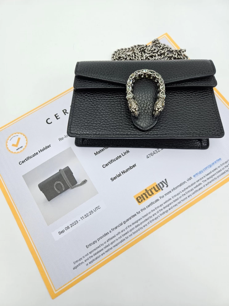     Gucci Super Mini Dionysus Chain Bag 