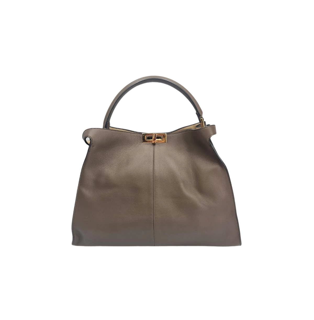     Fendi Vitello Peekaboo X-Lite Maya Mogano Panna 