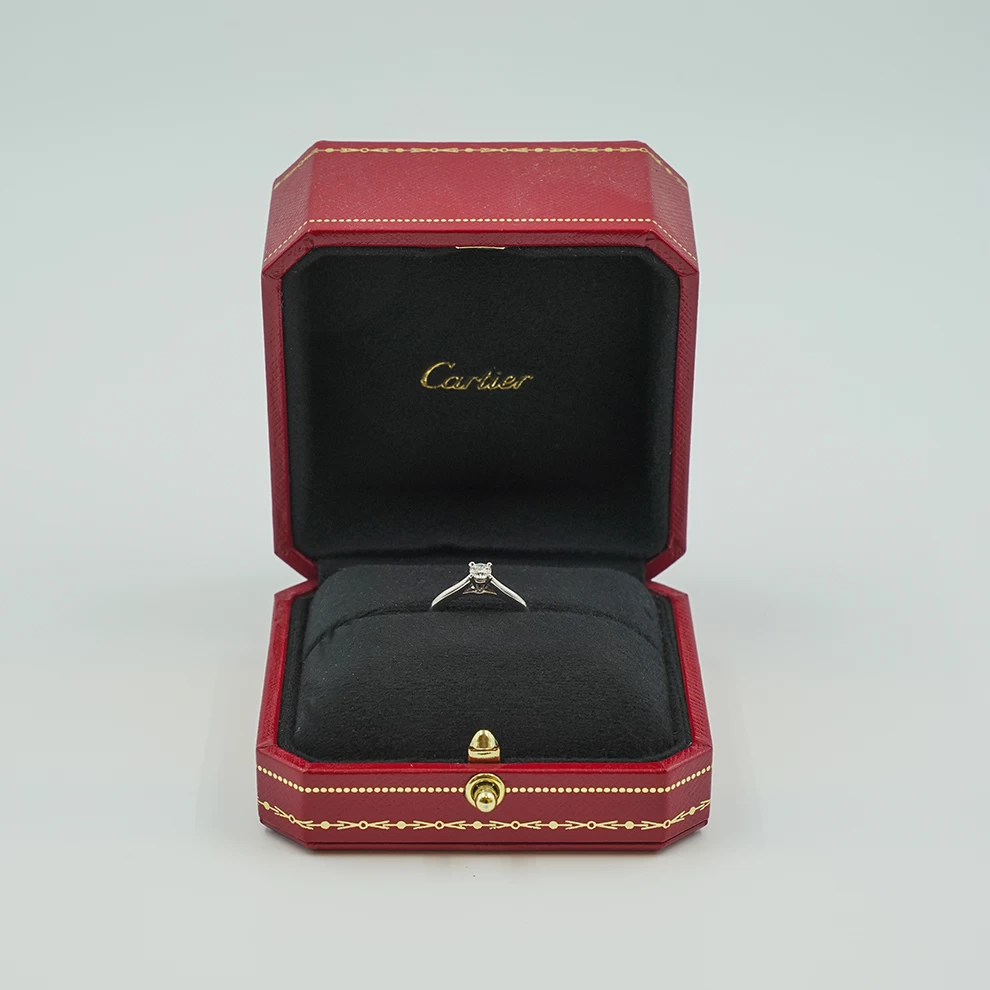 Cartier 1895 Solitaire Diamond Ring