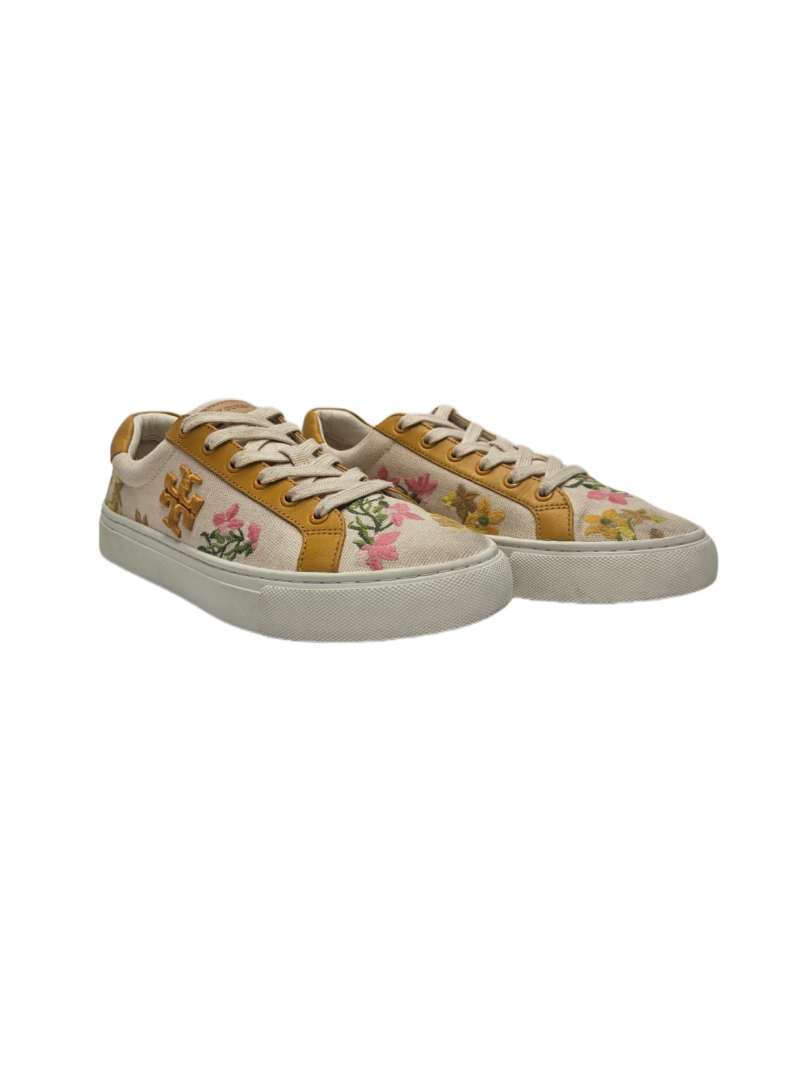     Tory Burch Sneakers Embroidered Floral 37.5 EU 