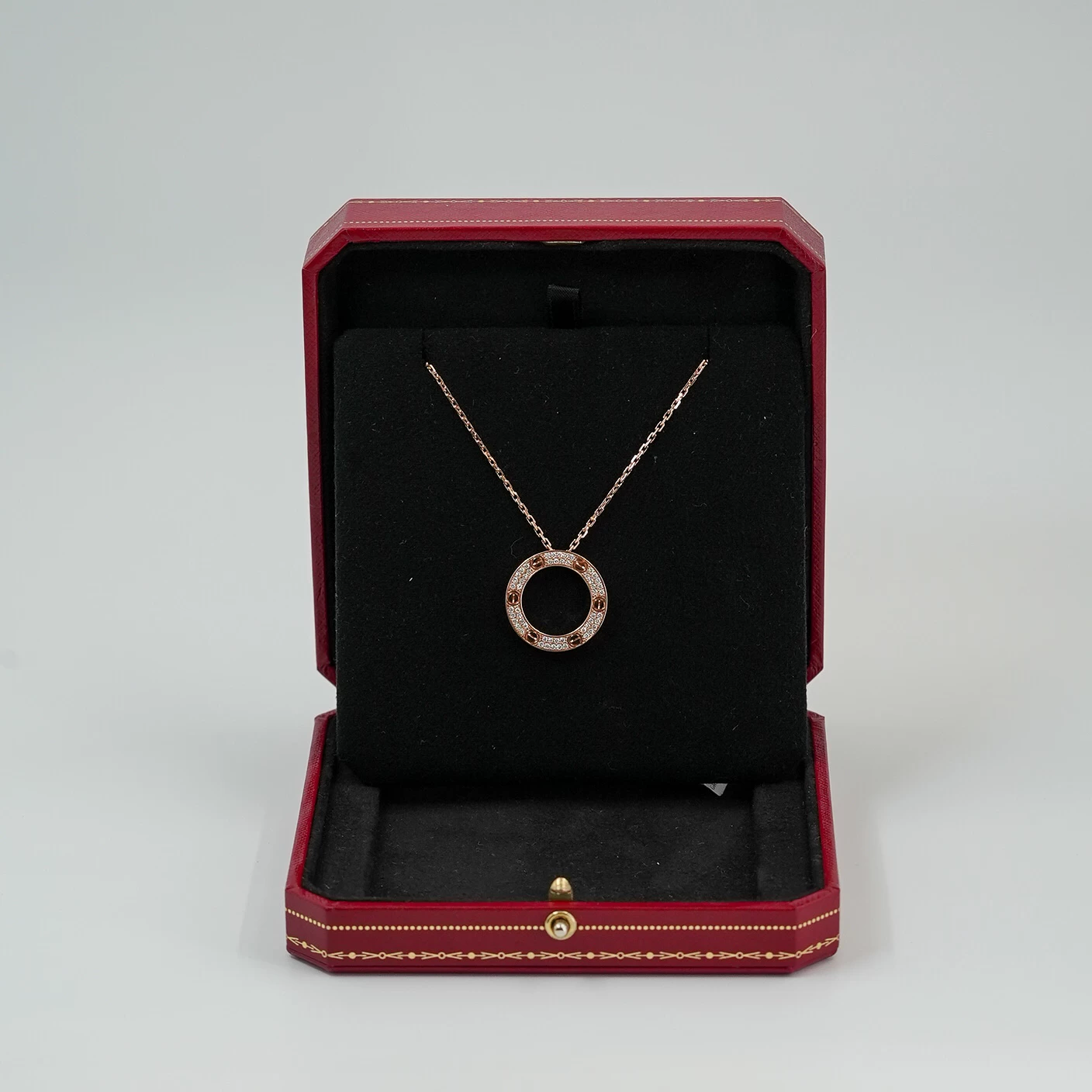 Cartier LOVE Necklace - Rose Gold