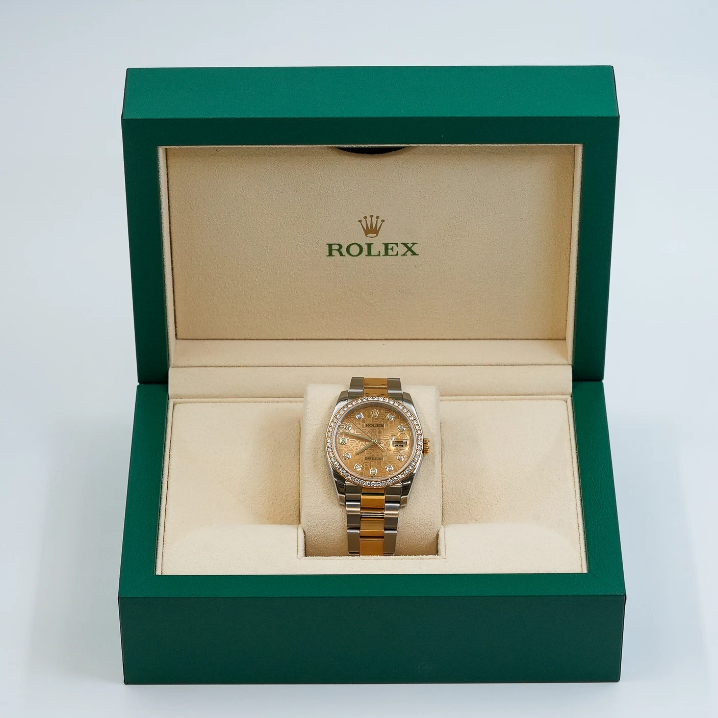 Rolex Datejust (Two-Tone Rolesor with Diamonds)