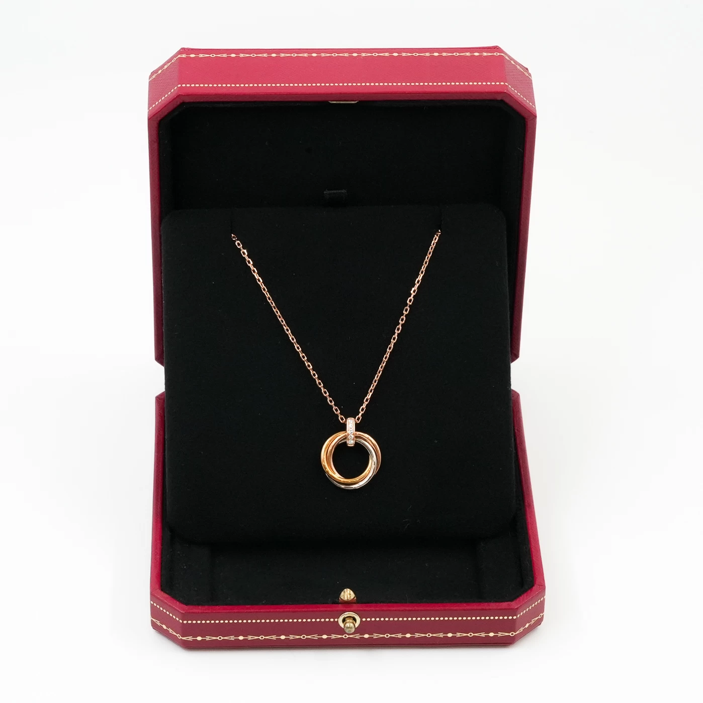 Cartier necklace Trinity with diamond