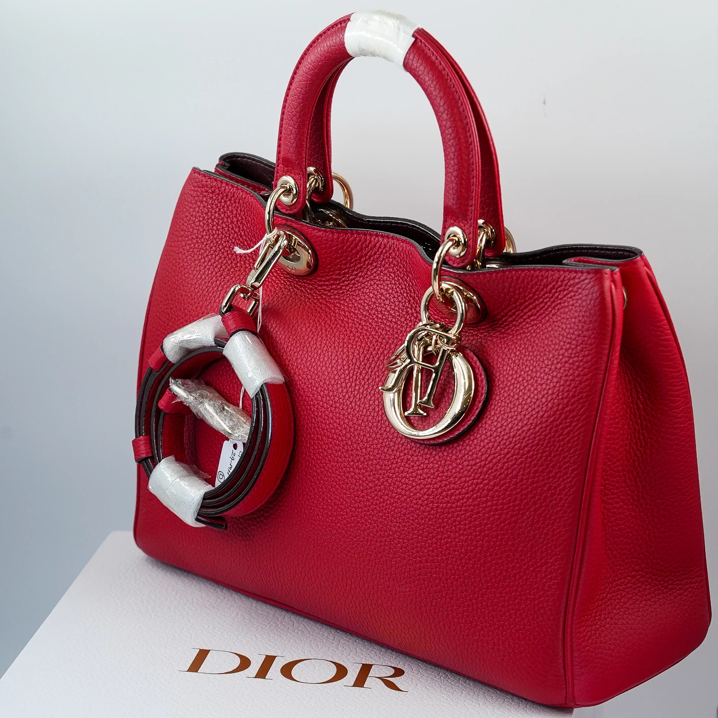     Dior Diorissimo Bag - Red 