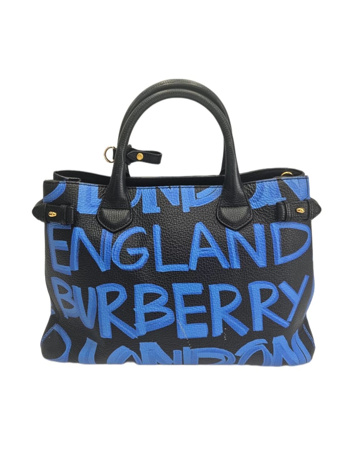     Burberry Medium Graffiti Banner Bag 