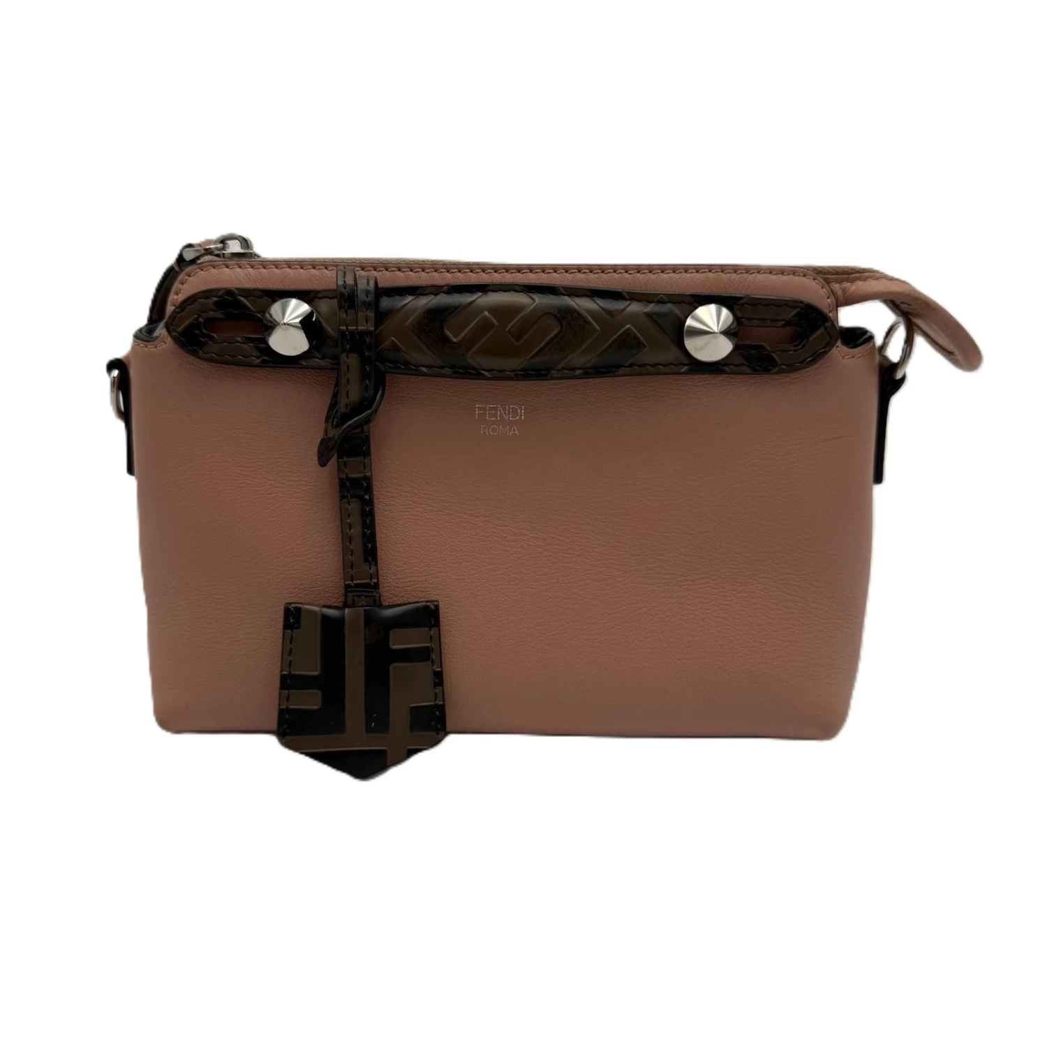     Fendi Bicolor Zucca By the Way Small Handbag Pink 