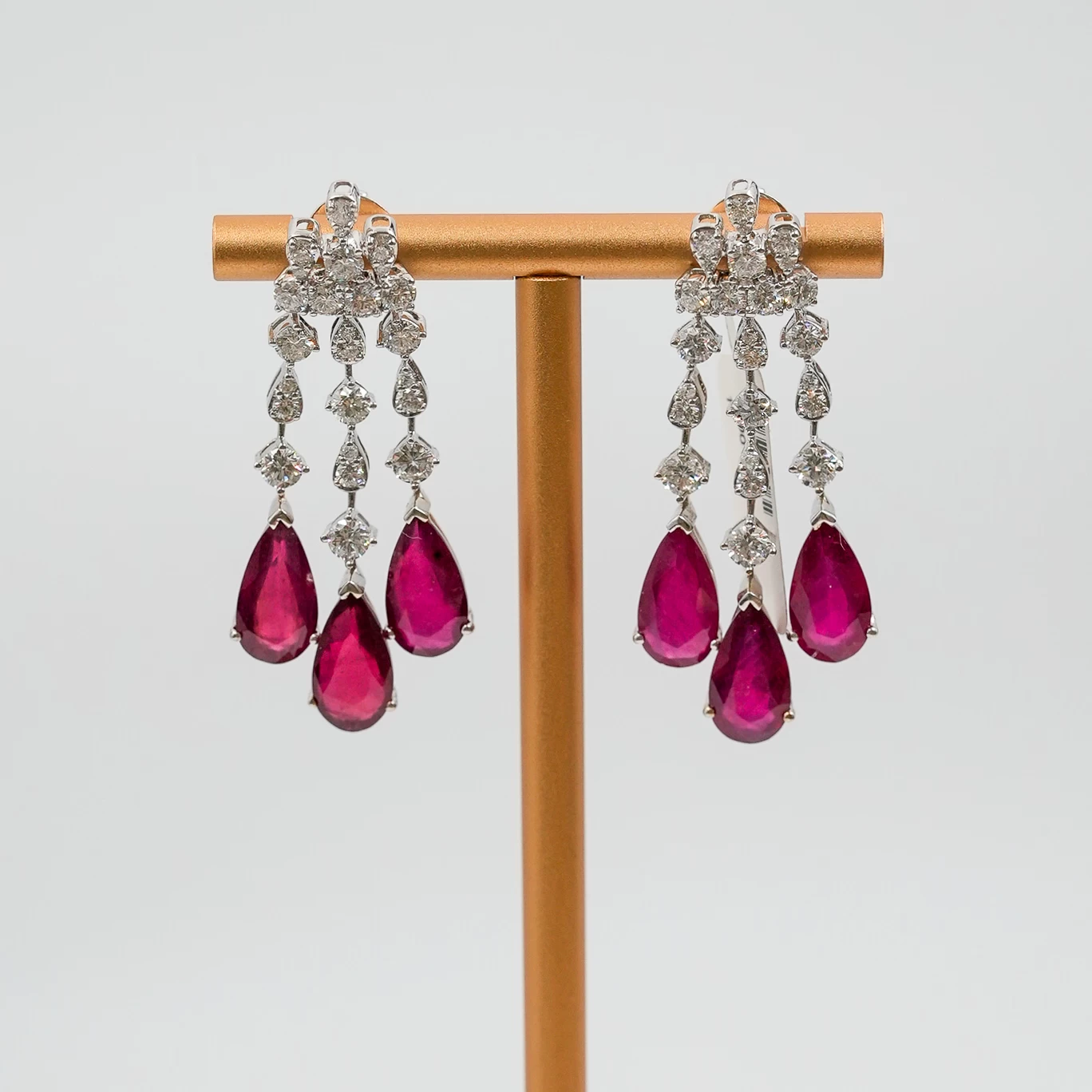     Ruby Earings 