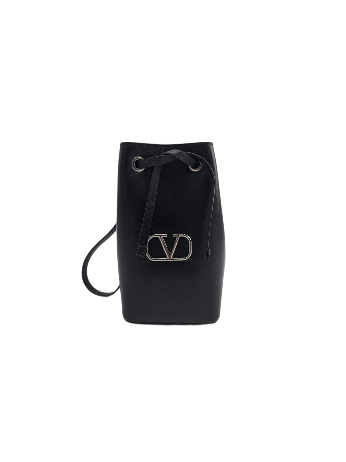     Valentino VLogo Wristlet Bucket Bag 