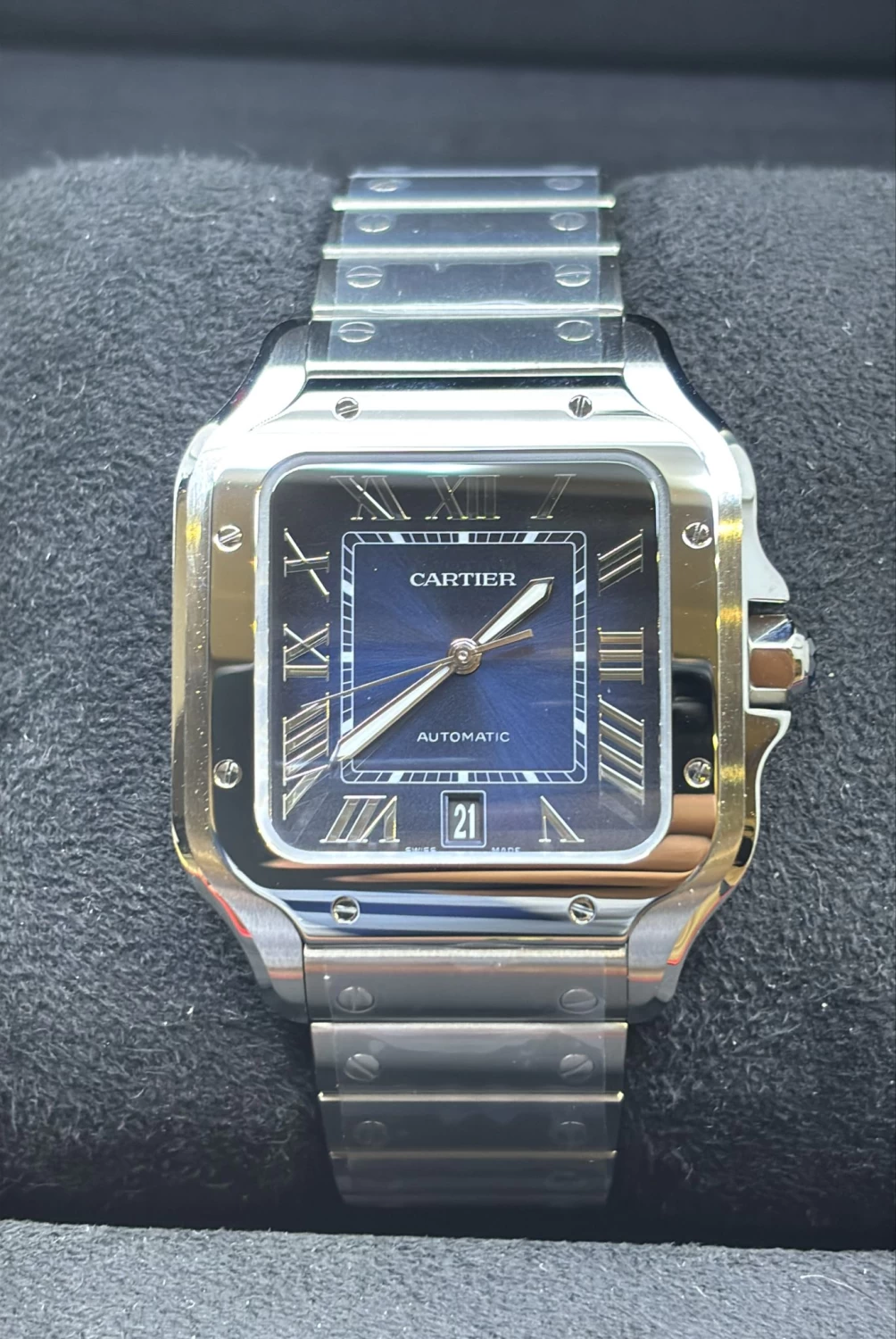     Cartier Santos watch for men 