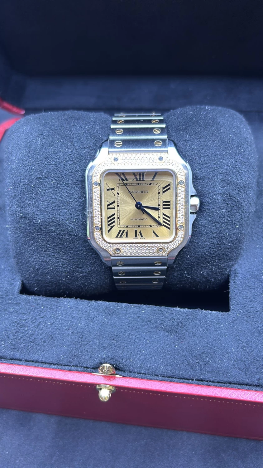    Cartier Santos Watch For Men 