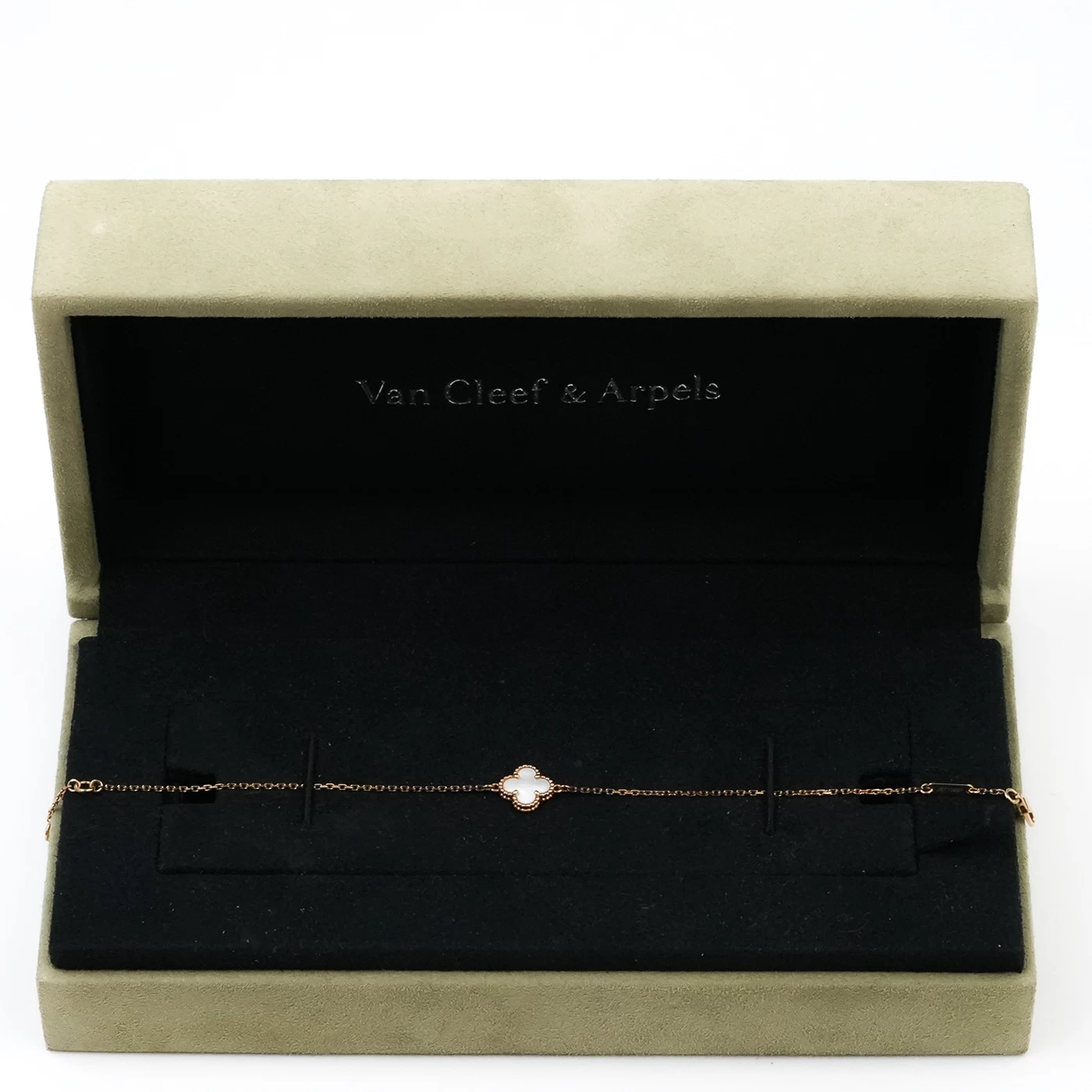 Van Cleef & Arpels Sweet Alhambra Mother-of-Pearl Bracelet
