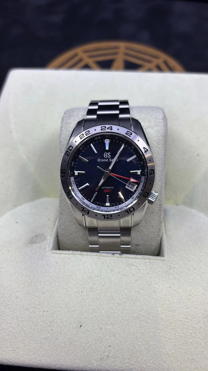     Grand Seiko GMT Watch For Men 