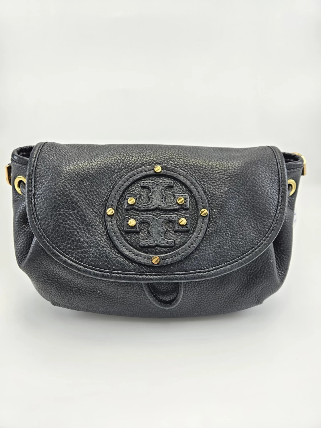     Tory Burch Grained Leather Shoulder Bag 