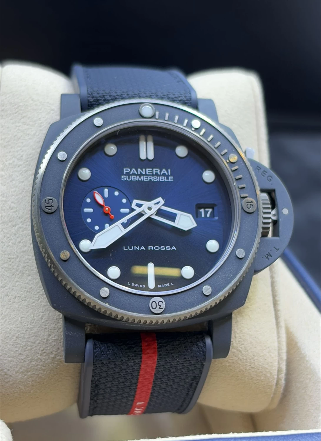     Panerai Submersible Luna Rosa 