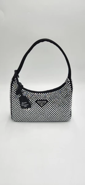 Prada Re-Edition 2000 Crystal Mini Bag