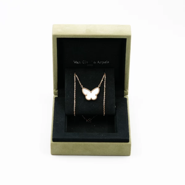 Van Cleef & Arpels Sweet Alhambra Butterfly Necklace