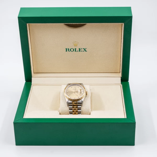 Rolex Datejust 36mm Steel & Yellow Gold Women’s Watch