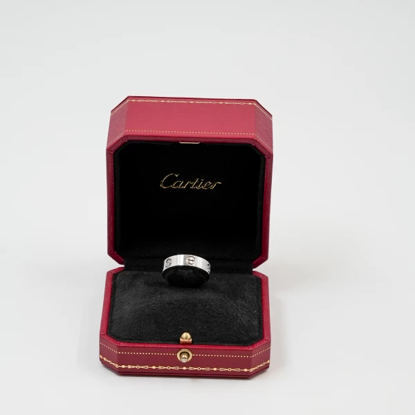 Cartier LOVE ring - White Gold