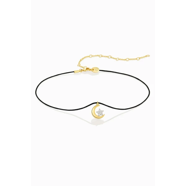 MOONSTAR CORD CHOKER
