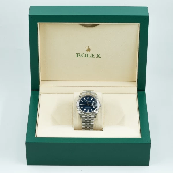 Rolex Date just - blue dial