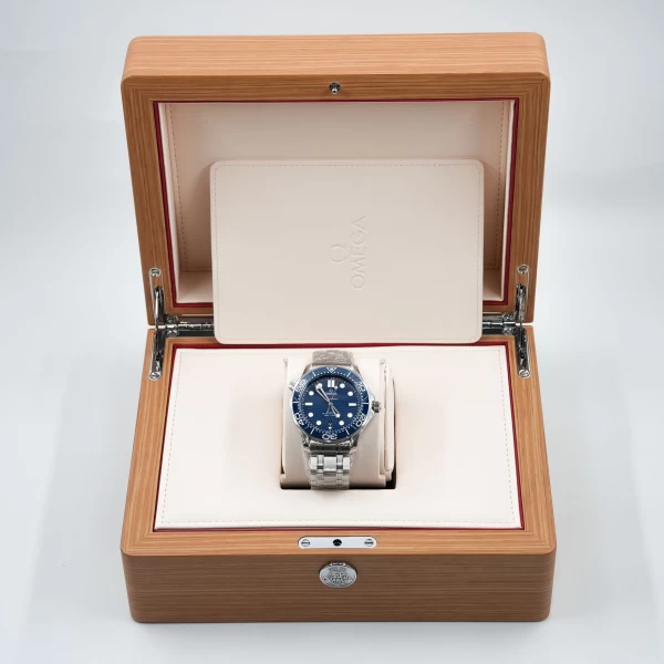 Omega Seamaster blue