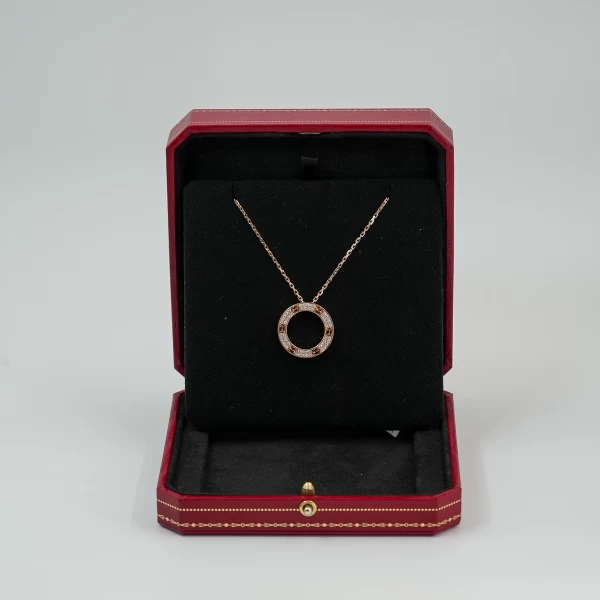 Cartier LOVE Necklace - Rose Gold