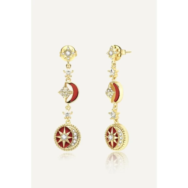 DESERT TALE DROP EARRING