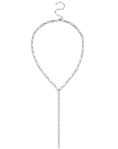 Toulouse Silver Drop Necklace