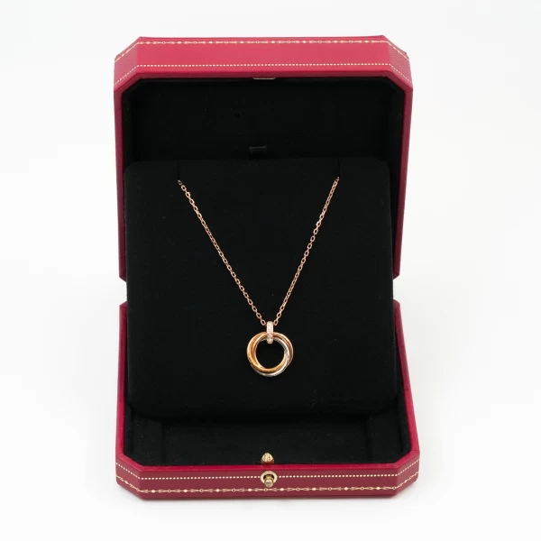 Cartier necklace Trinity with diamond