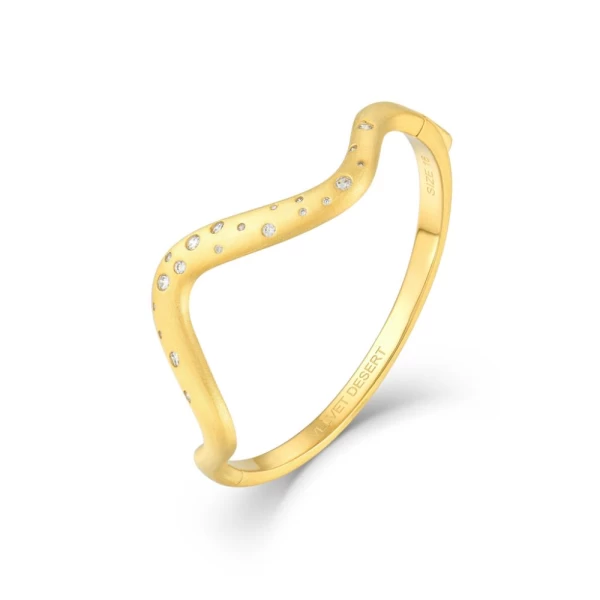 Dune Rimal Bangle - Matte - Size16