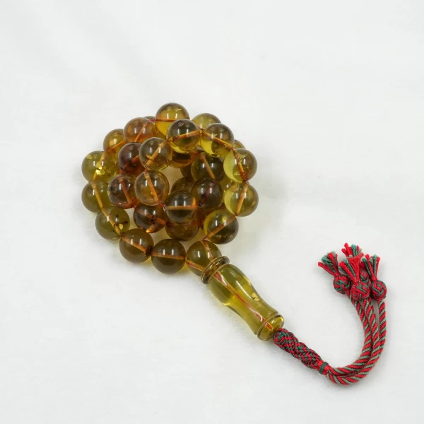 " Mexican Amber Misbaha"