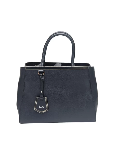 Fendi Leather Medium 2Jours Tote Bag