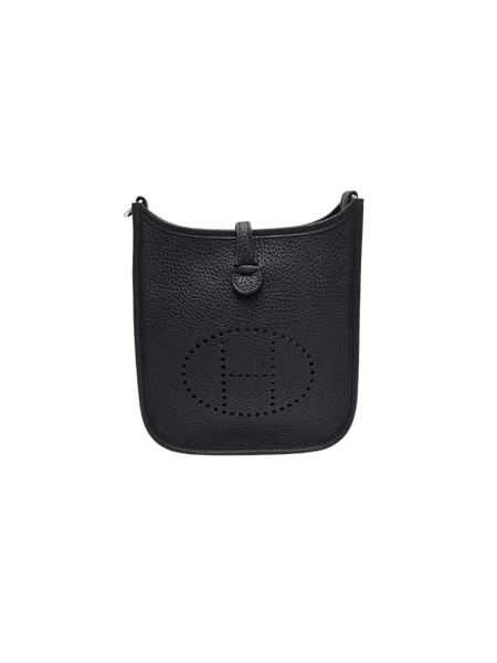 Hermes Taurillon Clemence Evelyne TPM Black