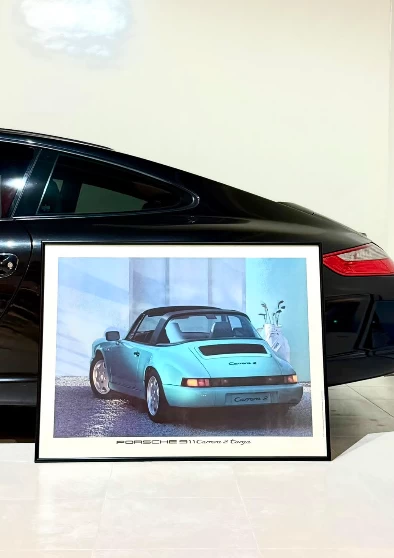 Original showroom poster