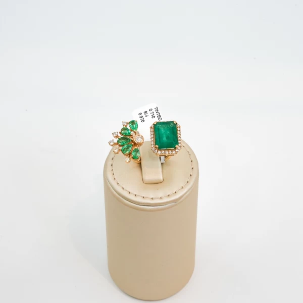 Diamond Emerald Ring