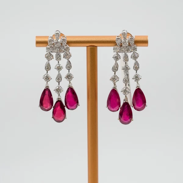 Ruby Earings