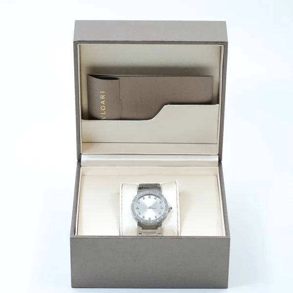 BVLGARI BVLGARI Stainless Steel Diamond Watch