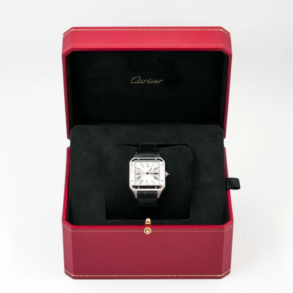 Cartier Santos-Dumont Watch in Steel - Women's Watch