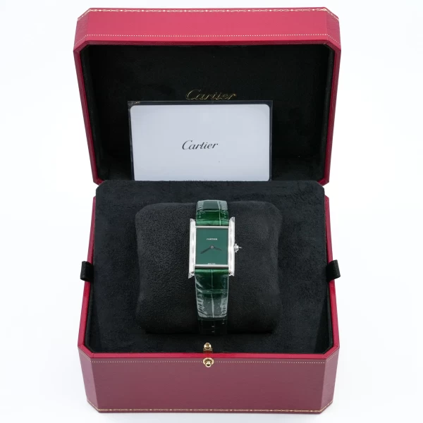 Cartier Tank green