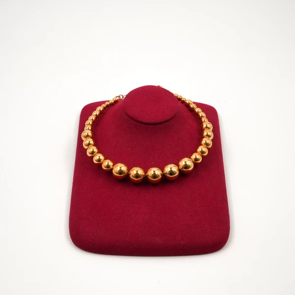 Bubbles Gold Choker