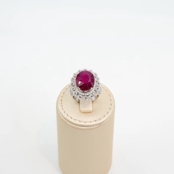 Diamond Ruby Ring