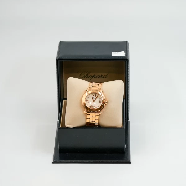 Chopard Happy Sport Rose Gold Watch