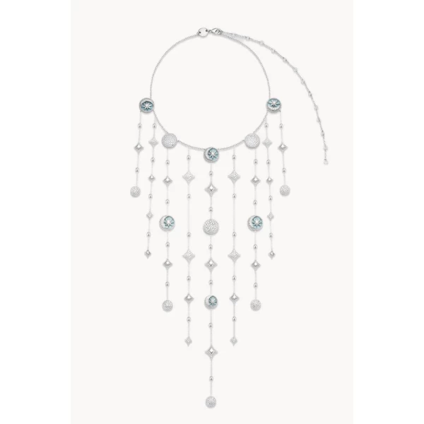 Desert Tale Rain Necklace - Sama Blue