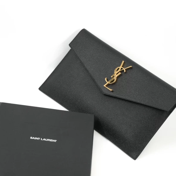 Saint Laurent Uptown envelope clutch