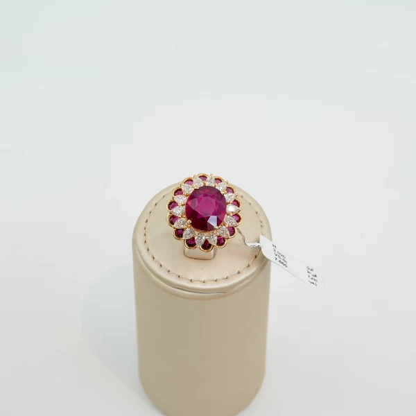 Diamond Ruby Ring
