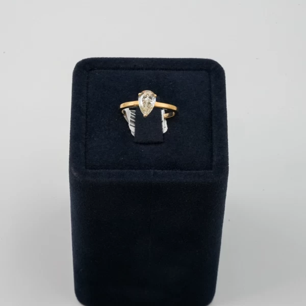 Diamond Ring with Yellow Gold