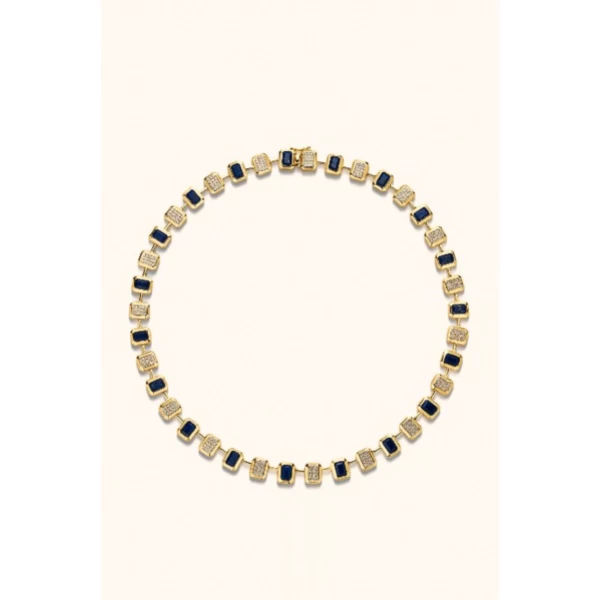 MARA LAPIS EMERALD NECKLACE