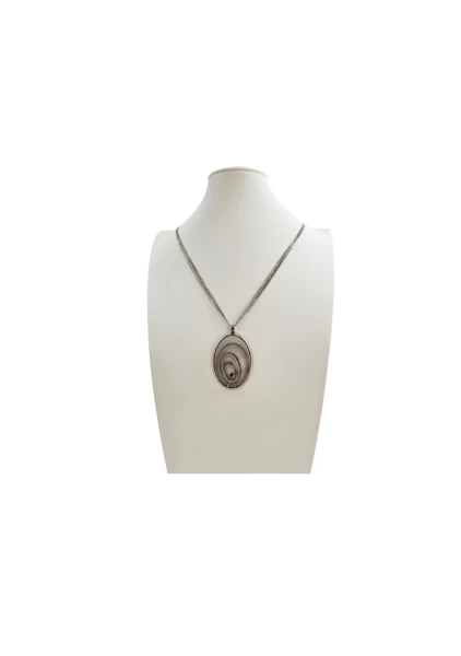 Chopard 18k White Gold Happy Spirit Necklace