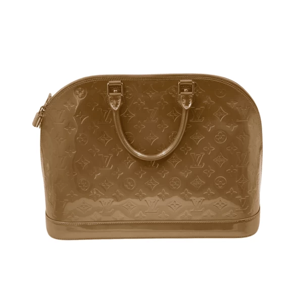 Monogram Vernis Alma Handbag